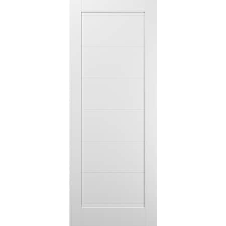 Sartodoors Slab Interior Door, 24" x 96", White QUADRO4115S-WS-2496
